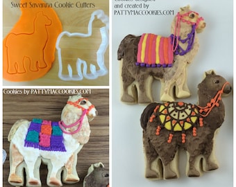 Llama Cookie Cutter No1
