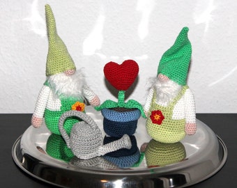 Garden gnome crochet pattern