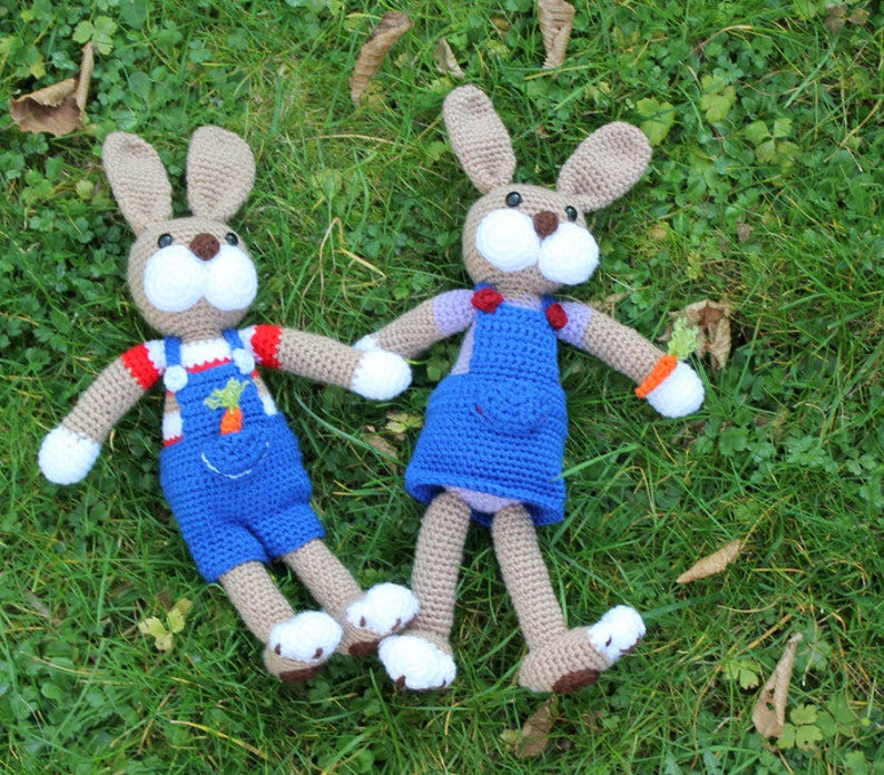 ebook bunny/bunny couple crocheted image 2