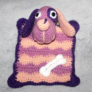 Cuddle cloth dog crochet pattern