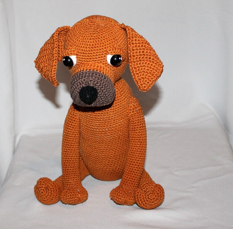 Bo the Rodesian Ridgeback Crochet Pattern - Etsy