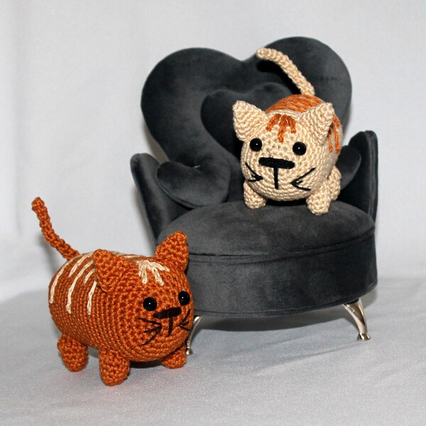 Tim and Tom the mini cats crochet pattern