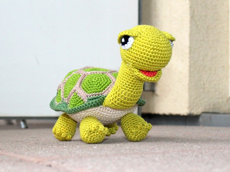 Green and Brown Turtles Package Crochet Pattern in English - Etsy