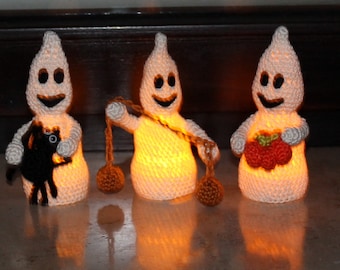 glowing ghosts crochet pattern