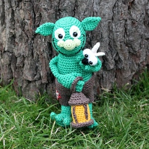 Forest Troll crochet pattern german version