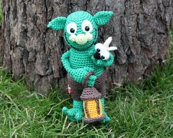 Forest Troll crochet pattern german version