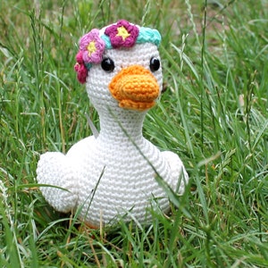 Duck Ericka crochet pattern, german version