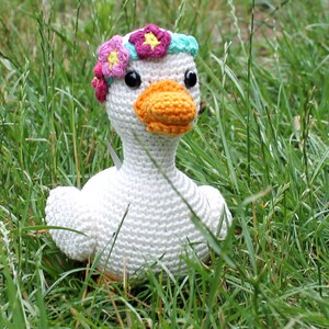 Duck Ericka crochet pattern, german version