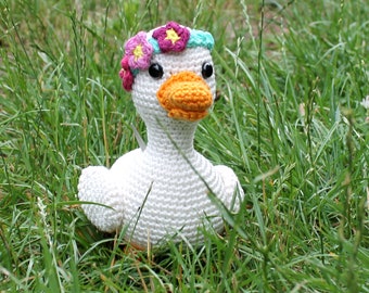 Duck Ericka crochet pattern, german version