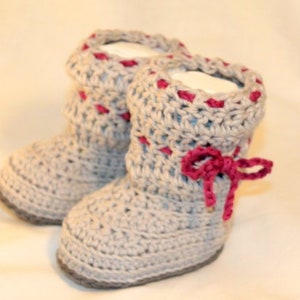 ebook Baby Booties 1 gehäkelt in vier Größen Bild 1