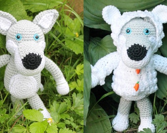 Modèle de crochet loup déguisé en mouton