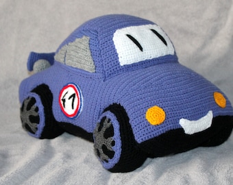 Sports car crochet pattern