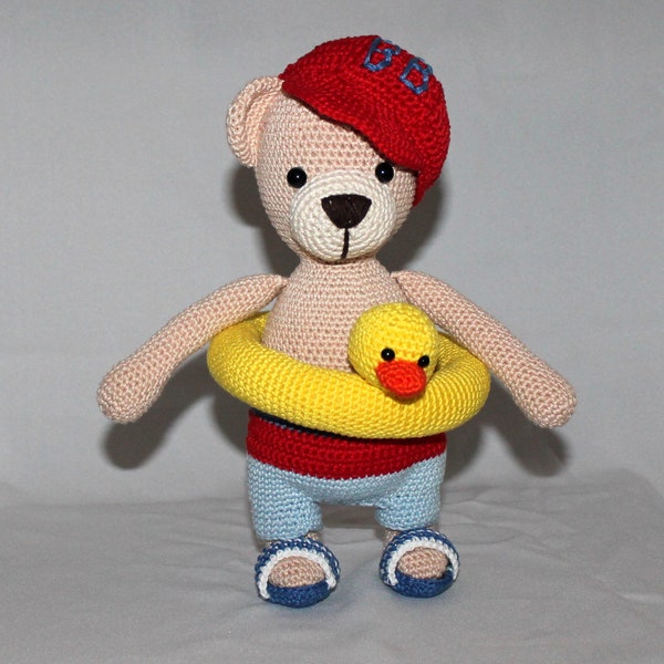 beach bear boris crochet pattern english version