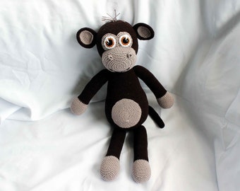 Mo the monkey XXL crochet pattern german version