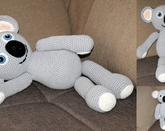 Crochet Pattern XXL Koala Bear