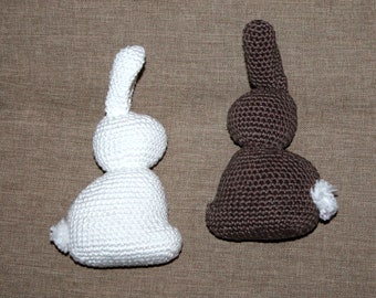 chocolate bunnys crochet pattern german verions