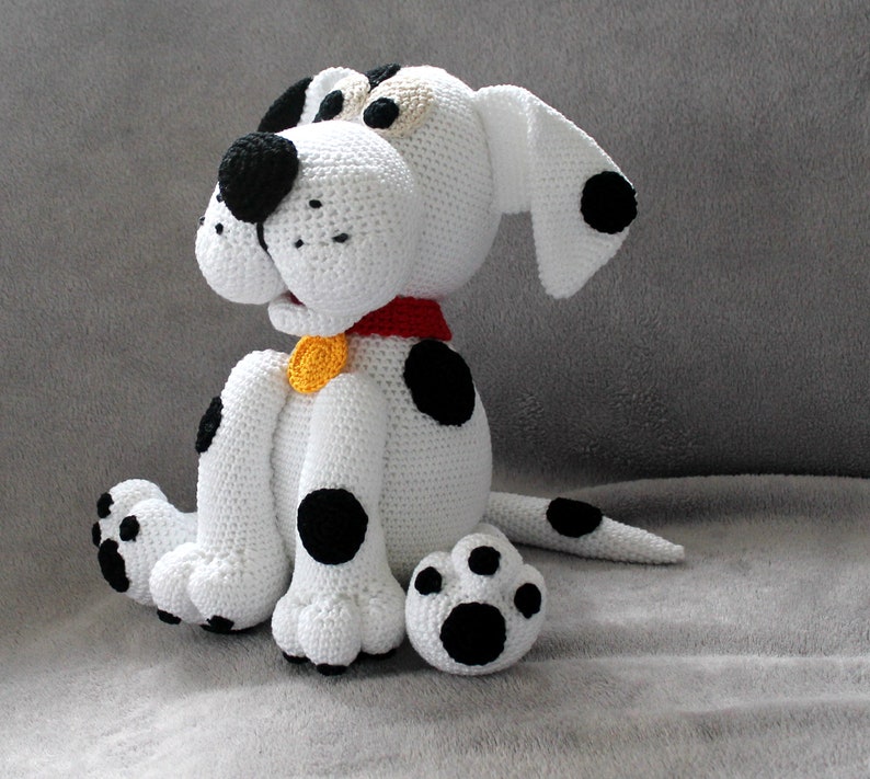Dotty the dog crocheting pattern english version image 4
