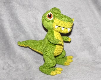 Patron au crochet T-Rex version allemande