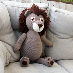 Lio the lion crochet pattern english version
