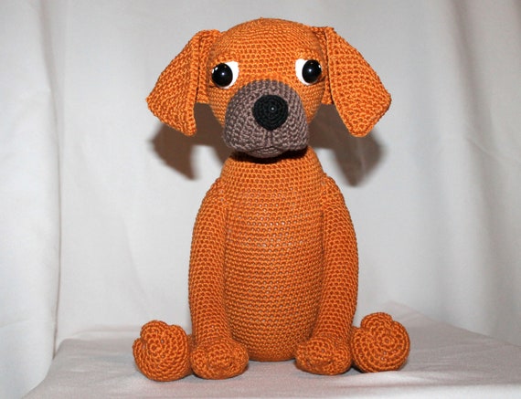 Bo the Rodesian Ridgeback Crochet Pattern - Etsy