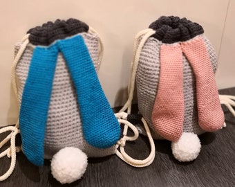 bunny backpack crochet pattern