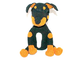 Sam the pinscher german crochet pattern