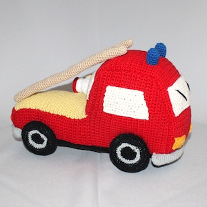 Corchet Pattern Fire truck