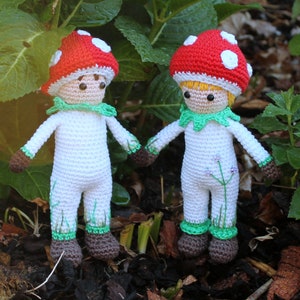 Paul and Paula the lucky couple crochet instructions