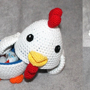 Crochet pattern stuffable chicken