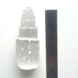 Selenite Mountain For Clarity 2 or 4 Tower image 3