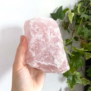 Large Rose quartz natural rough stones 3-4''