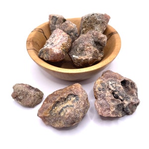 Pink rhodochrosite raw rough natural stone