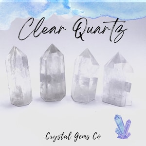 Clear Quartz point cut base generator grid