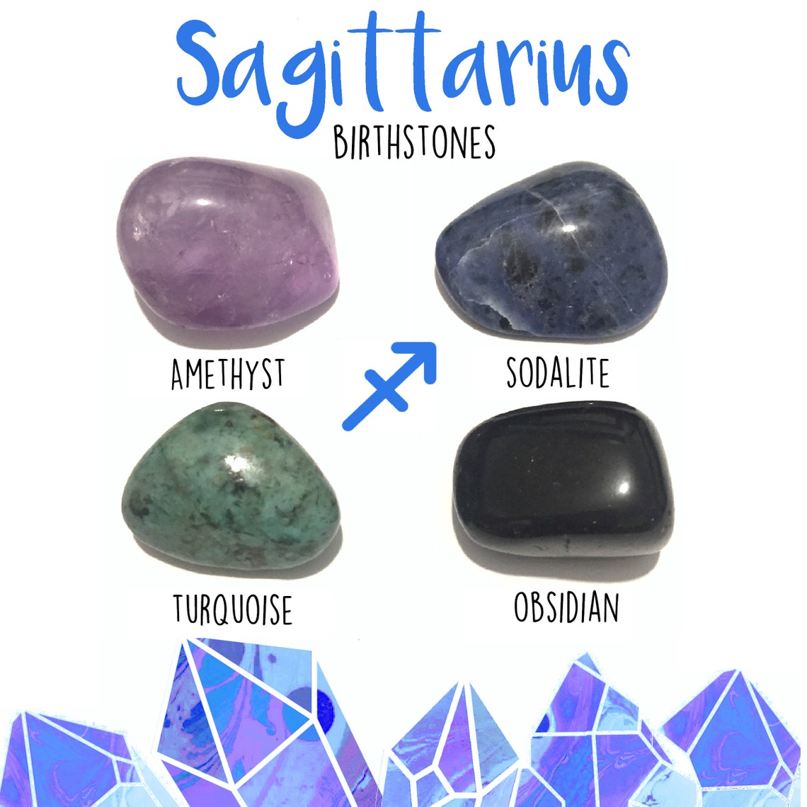 Sagittarius Birthstone Gemstone Kit
