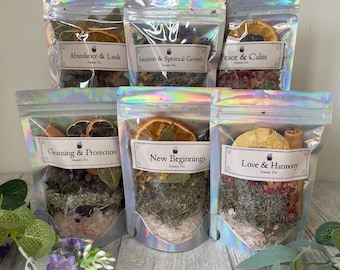 Simmer Pot Kit – Natural Stovetop Potpourri | Aromatherapy Gift | Witchcraft Supplies |