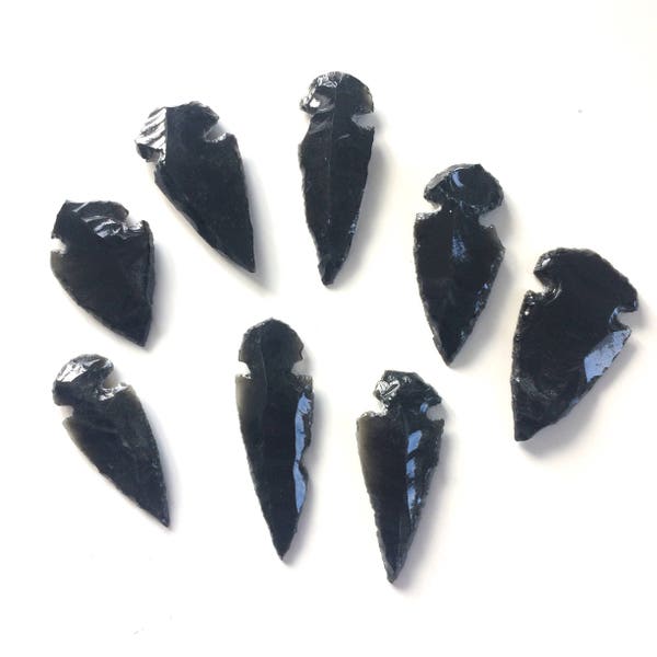 Obsidian Arrow Head 1 Piece (Dragon Glass G.O.T)