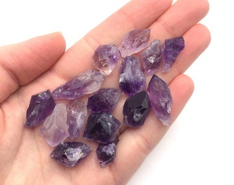 Amethyst points purple 1 piece small