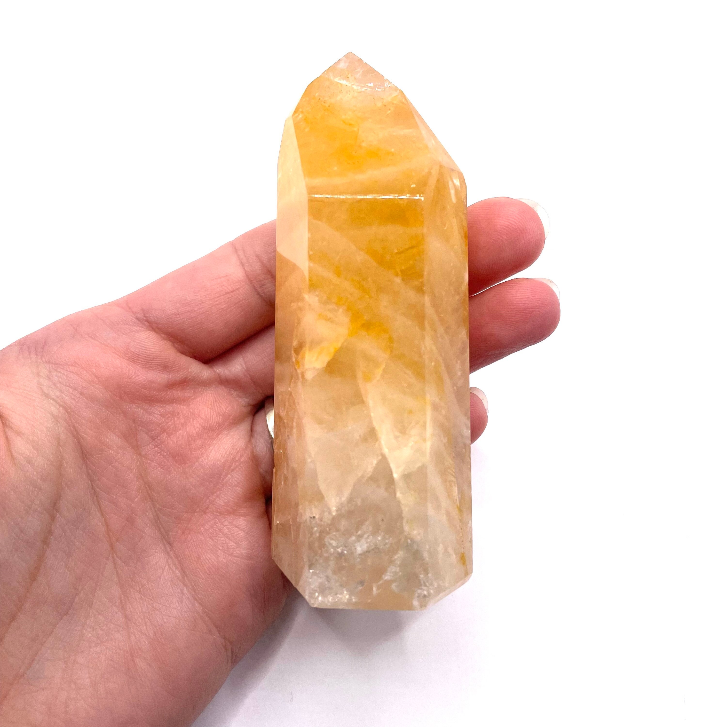 Golden Healer Quartz Standing Polished Point - Etsy Norway Golden Healer Quartz Standing Polished Point - Etsy Norway