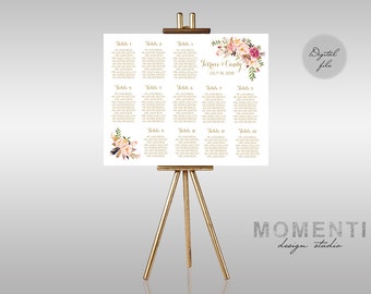 Etsy Wedding Seating Chart