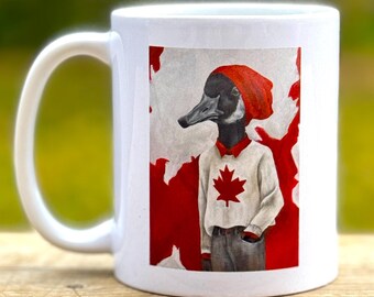 Tasse en céramique « Our Emblem Dear » de Canada Goose. 11 onces