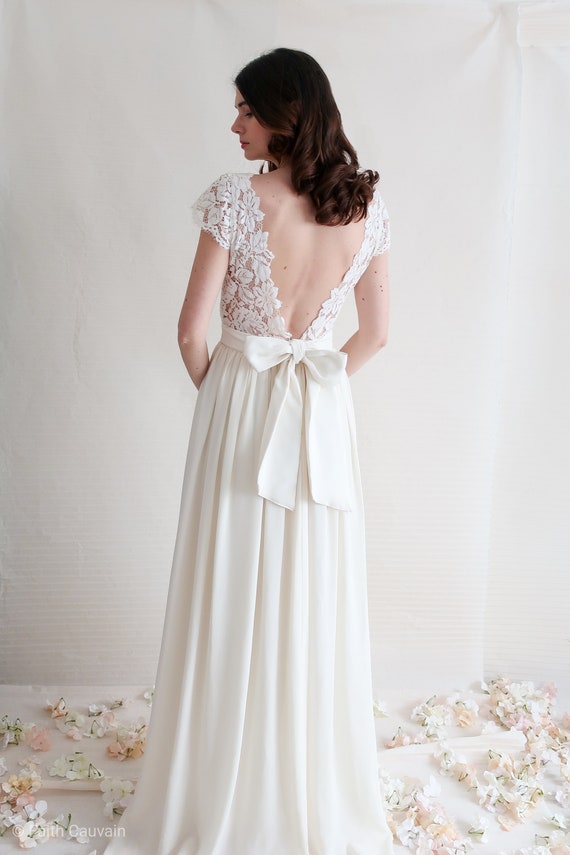 silk tulle dress