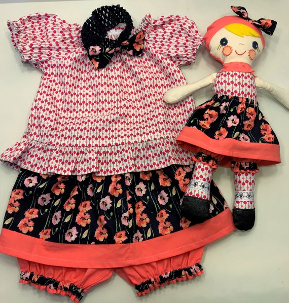 toddler and doll matching outfits