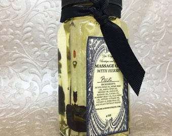 Massage Oil With Herbs