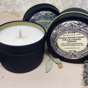 Anxiety Relief Candle for 2 and 4 Legged Friends