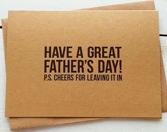 farthers day card PC009 card for dad Personalised Fathers day card