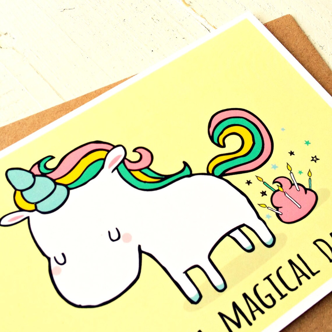 Einhorn-Karte lustige Geburtstagskarte | Etsy