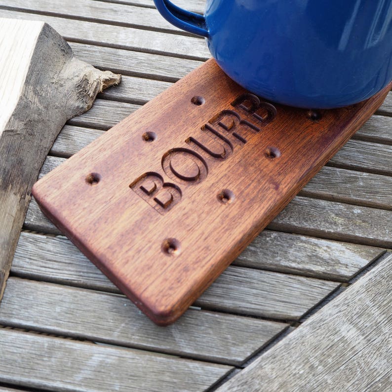 Bourbon Biscuit Wooden Biscuit Coaster image 8