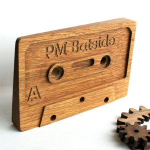 Cassette tape door wooden wedge image 2