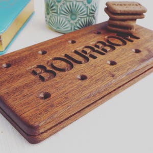 Bourbon Biscuit Wooden Biscuit Coaster image 9