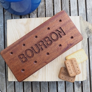 Bourbon Biscuit Wooden Biscuit Coaster image 6